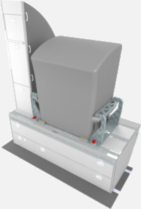 Hillaero TRANSMEDIC FAA certified mountable bracket for Air Ambulance Airmed Helicopter or Fixed Wing Aircraft WITH UNITS ISO1